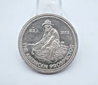 New Listing1985 1/2 Troy Ounce .999+ Fine Silver Engelhard American Prospector Round - T437