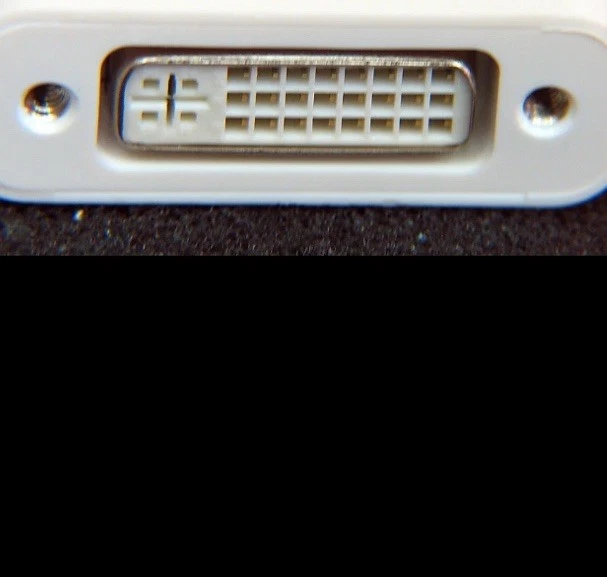 APPLE MACBOOK PRO, MINI DISPLAYPORT/THUNDERBOLT TO DVI ADAPTER NEW! - Image 2 of 3