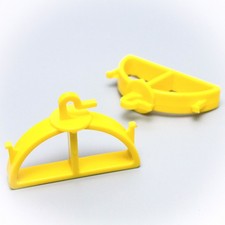 Vintage Tupperware Shape-O Ball Pair of REPLACEMENT HANDLE Piece / Parts Only