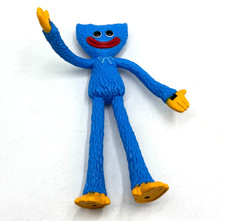 McFarlane Toys Poppy Playtime Huggy Wuggy Bendable 4.5" Blue Action Figure