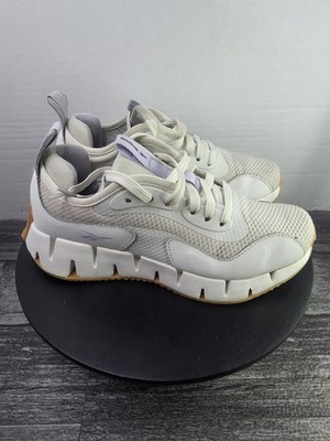 Size 7 - Reebok Zig Dynamica CLW Chalk Purple Grey Womens