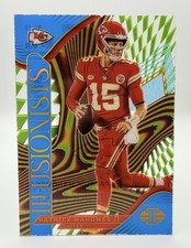 2024 Panini Illusions #12 Illusionists Patrick Mahomes II Light Blue /299 Chiefs