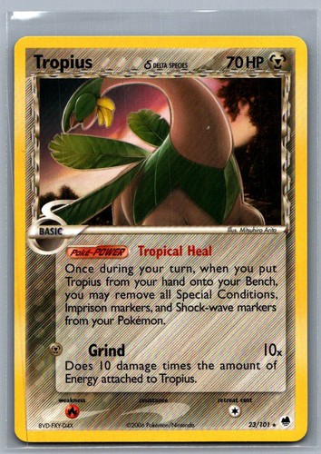 Tropius 2006 Dragon Frontiers 23/101 Rare