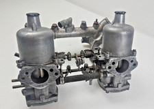 Mgb Su Hif4 Twin Carburetor Set 1972-1974 Aud 550f And Aud 550r No Heat Shield