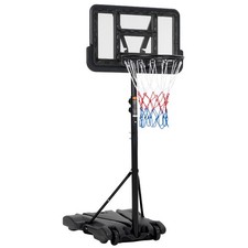 Kids Basketball Hoop 5-7 FT Portable Goal System with 28'' Backboard