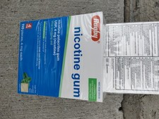 Rugby Nicotine Gum Smoking Aid - 110 Pieces