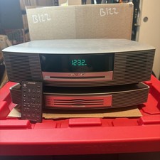 Bose Wave Music System with Multi-CD Changer - Silver - With Remote - TESTED