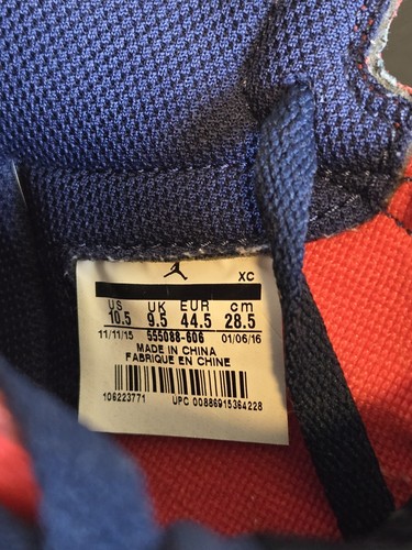 Nike Air Jordan 1 Retro High OG David Letterman Sz 10.5 - Picture 2 of 11