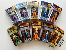 DRAGON BALL Z Warriors Set Figure Vintage 2003 Complete Set Unopened BANPRESTO