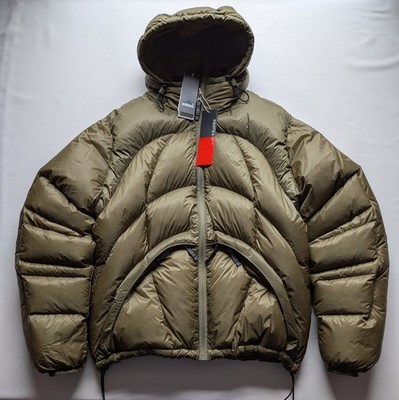 Adidas Equipment Down Jacket Hooded Pertex Windproof Puffer Winter Coat Mens M