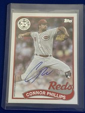 ⚾ 2024 Topps Baseball 35th Anniversary 1989 Auto #89BA-COP Connor PHILLIPS ⚾
