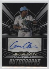 2023 Panini Chronicles Obsidian Cam Collier #OA-CC Auto pe8