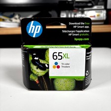 Genuine HP 65XL Cartridge Multicolor Ink Original High Yield N9K03AN Exp 1/26