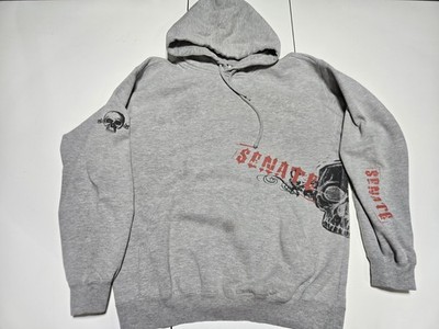 Vintage 90s SENATE Brand Aggressive Inline Skate M Hoodie Sweatshirt Pocket Spot