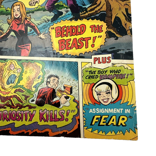 CHILLING ADVENTURES IN SORCERY AS TOLD BY SABRINA 1 ARCHIE SERIES SEPT 1972 VTG - Picture 4 of 10