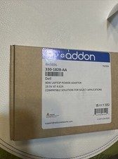 AddOn Dell 330-1828 Compatible 90W 19.5V at 4.62A Laptop Power Adapter and Cord