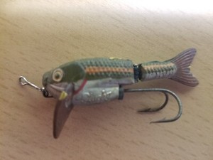 Rare leurre de peche ancien bracko - Collection