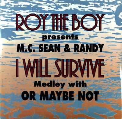 Roy The Boy Presents M.C. Sean & Randy - I Will Survive Maxi 1990 (VG+/VG+) '