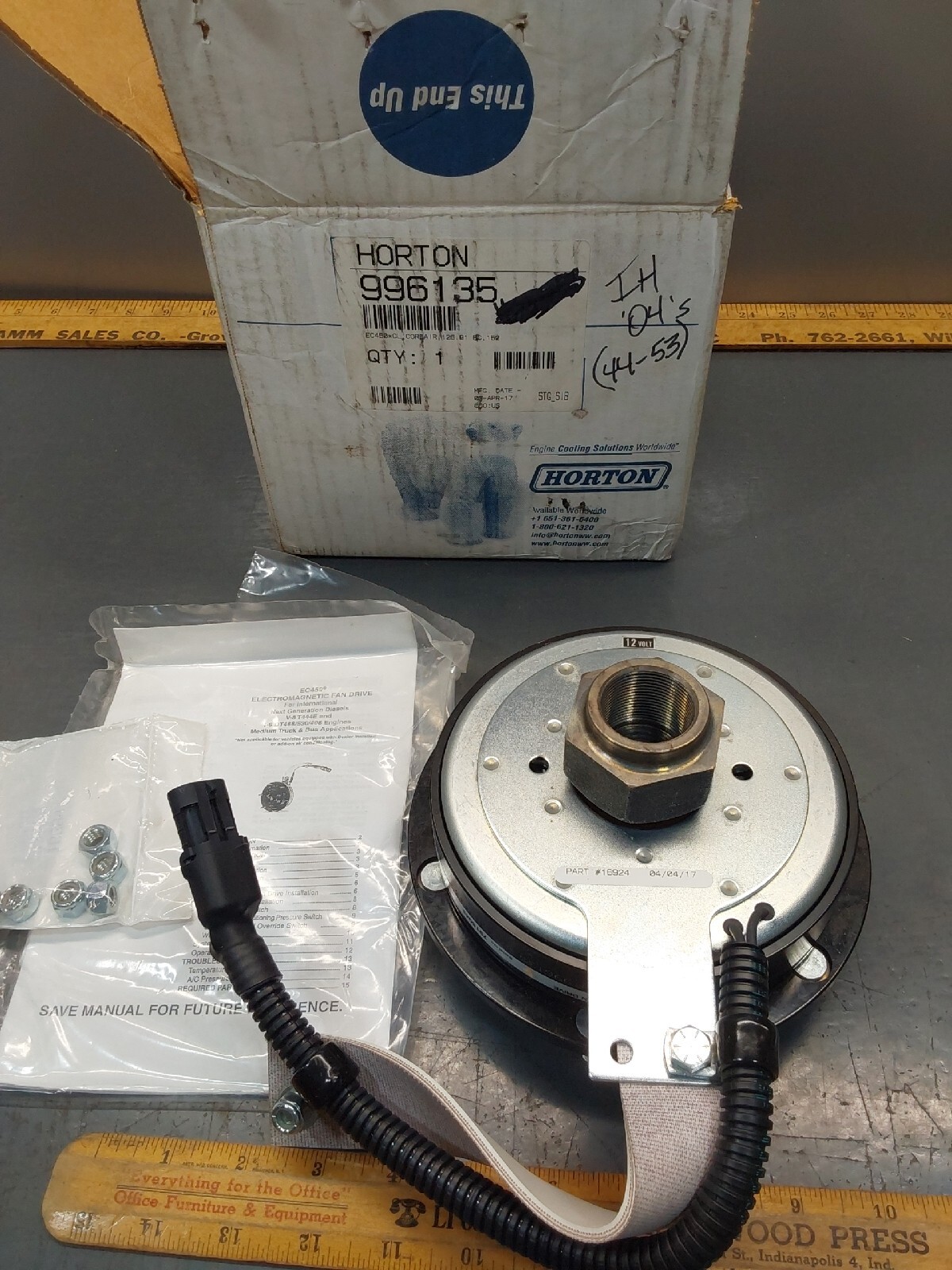 Horton All Fan Clutch/hub Components 996135 Hor996135 for sale 