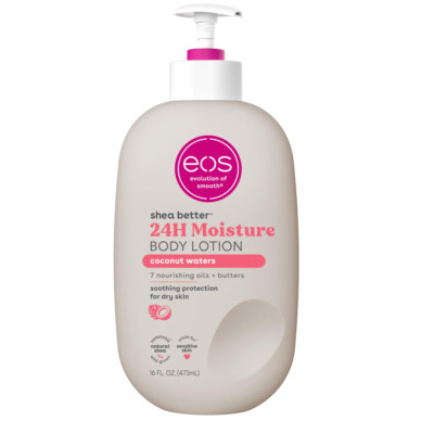 EOS Evolution Of Smooth Shea Better Coconut Waters 24hr Moisturizing Body Lotion