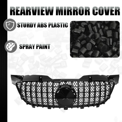 For 2009-2013 Mercedes Sprinter W906 Black Front Grill Bumper Grilles GT Style - Foto 7 di 13