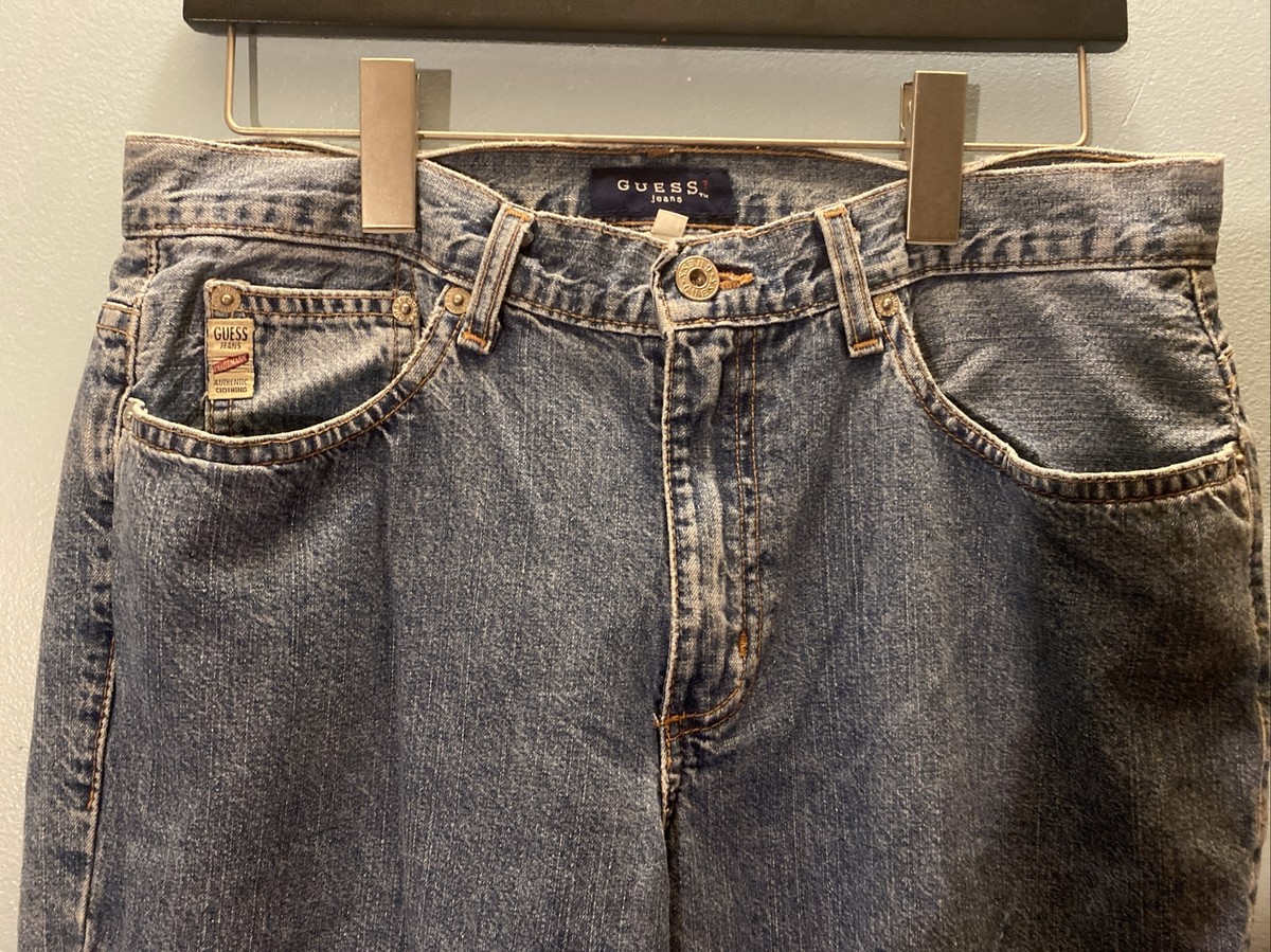 Vintage Guess American Tradition Blue Jeans 100% Cotton Made In