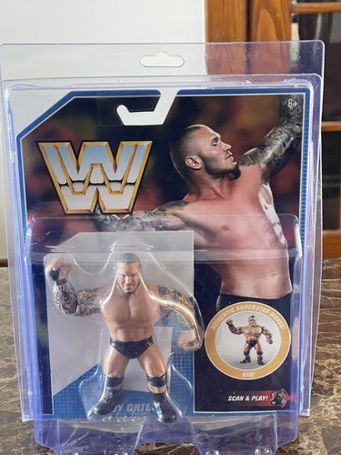WWE Retro randy Orton   Figure With Defender Case...