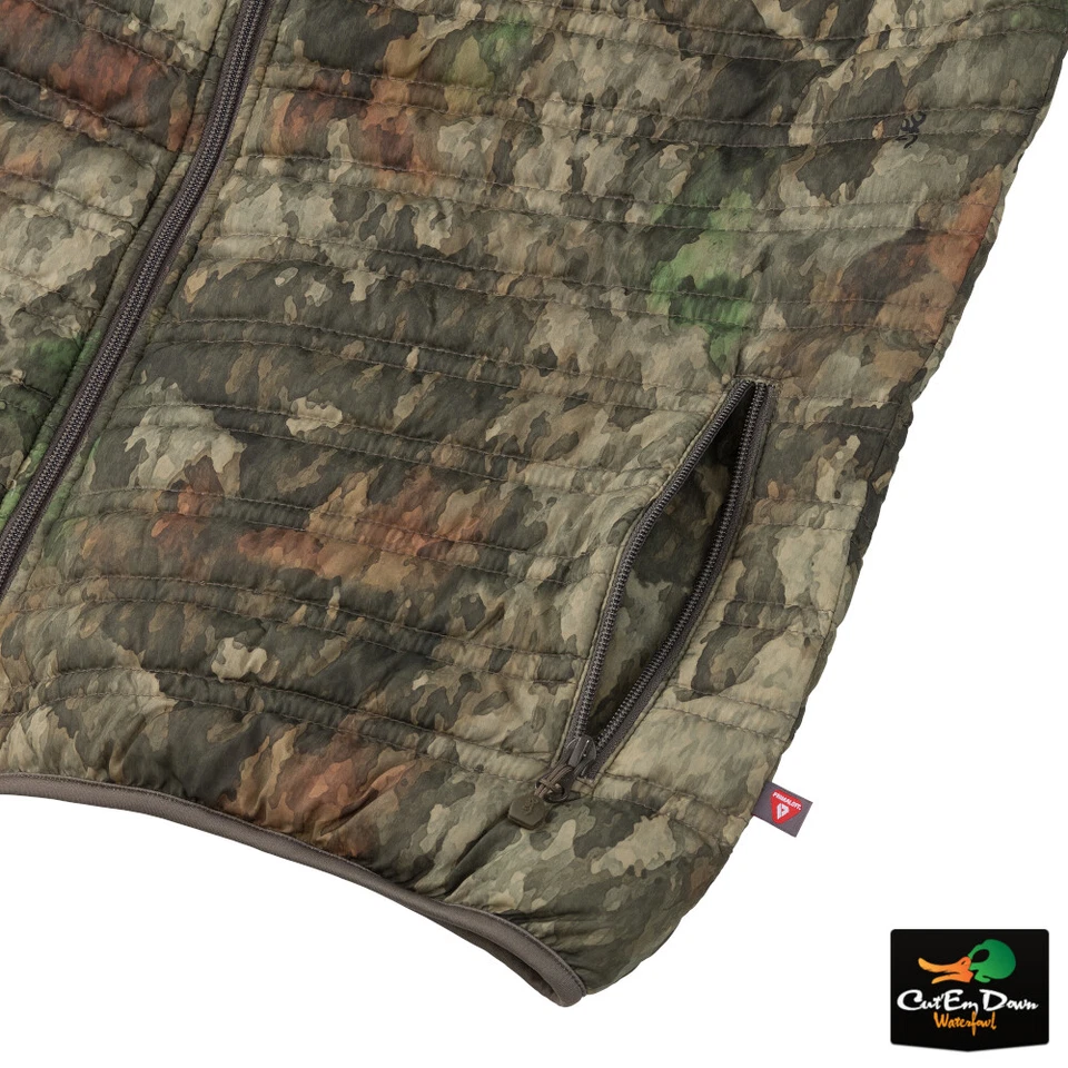 NEW BROWNING PACKABLE PUFFER HOODED VEST - Image 3 of 4
