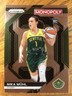 2024 panini prizm Monopoly WNBA  insert Nika Muhl RC #WNBA26 Seattle Storm