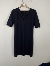 Ann Taylor Womens Dress 8 Tall Blue Capsule Navy Corporate Career Office Classic