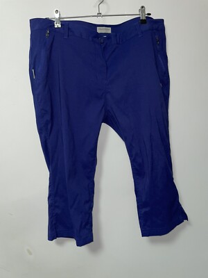 Craghoppers Damen Kiwi Pro Stretch Crops 3/4 Capri Wandershorts Sommer blau