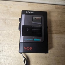 Sony V-O-R Voice Operated Recording System TCM-37V Cassette-Corder