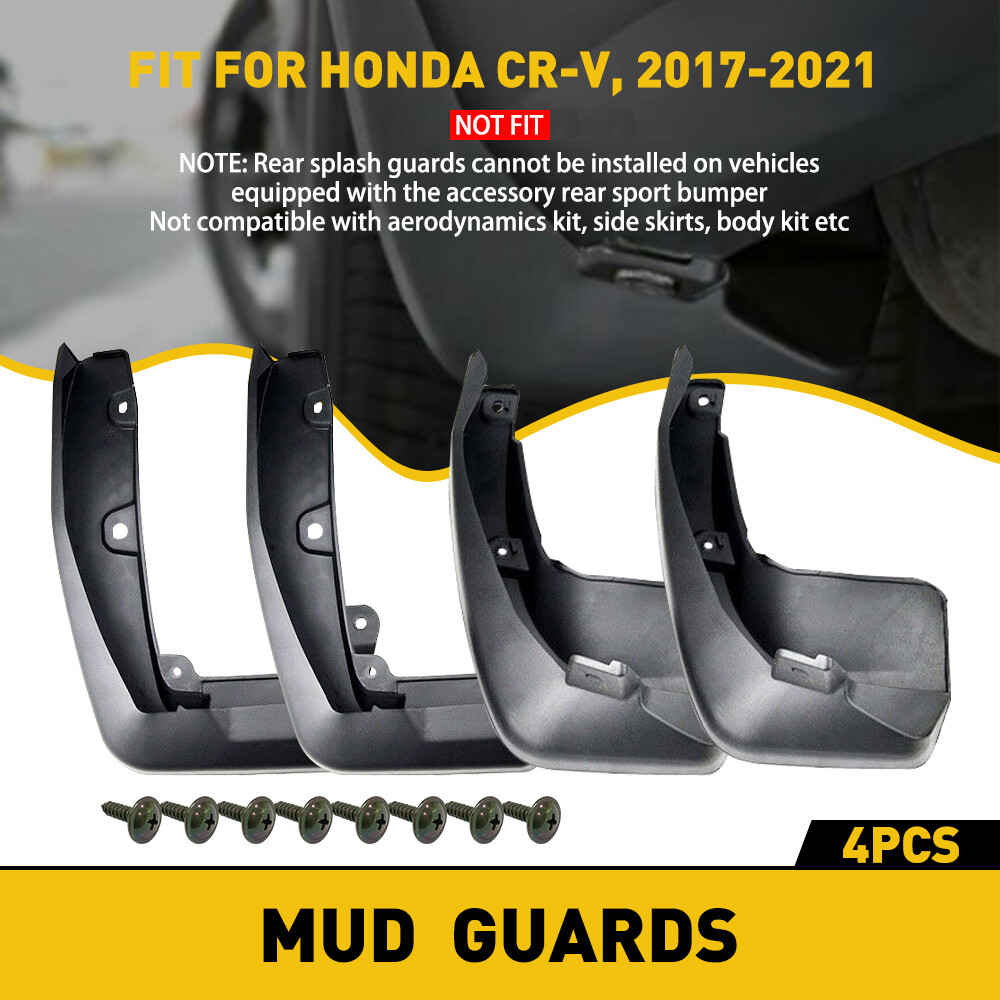 Mud Flaps Splash Mudflaps Guards Mudguards Fenders For Honda 2017-2021 CR-V-image