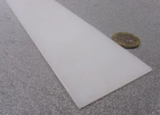 Hdpe White Bar 1/16" (.062") Thick x 2.25" Wide x 24" Long, 8 Pcs, 16 Ft Total