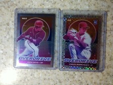 2021 Chronicles Overdrive Building Blocks Prizm CHRIS RODRIGUEZ RC & Juan Soto