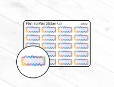 2251-2~~Doodle Half Box Planner Stickers.
