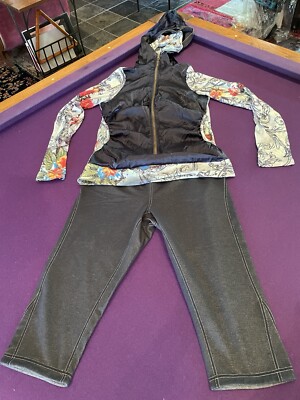 EPC Alberto Makali Sport Zip Jacket Multi Denim Blue W/matching Zelle Pants M
