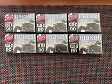 Lot Of 6 Maxell Udxlii S C90 New Old Stock Cassette Tapes! Free Shipping!