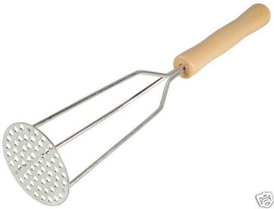 Hofmeister Holzwaren Wooden Potato Masher With  (4260140520486)