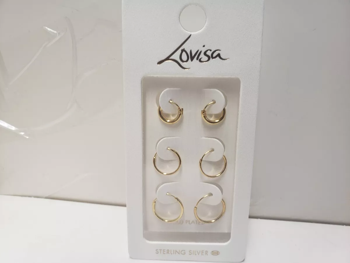 Rhodium Classic Mixed Nose Piercing 6-Pack - Lovisa