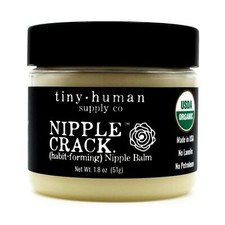 Breastfeeding Nipple Crack Balm Cream Organic All Natural Nursing Mothers 1.8 Oz