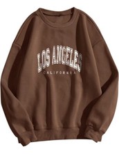 Casual Loose Fitting Sweatshirt Women  s