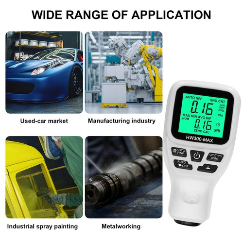 Digital Auto Car Paint Thickness Tester Coating Film Measuring Gauge LCD Meter - Picture 5 of 12