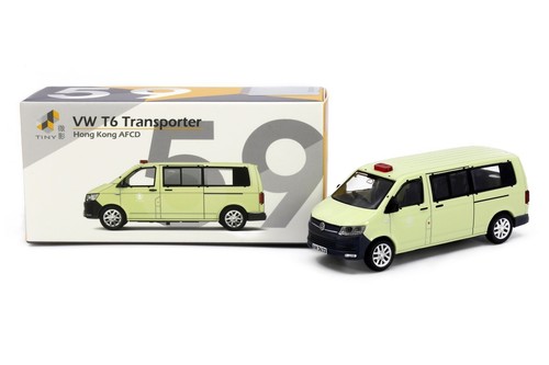 Miniature Tiny City 59 - Volkswagen T6 Transporter AFCD - Moulée Sous Pression - Neuf