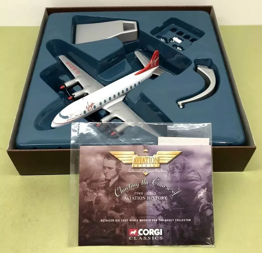 CORGI 47606 AVIATION ARCHIVE VIRGIN VICKERS VISCOUNT AIRLINER 1