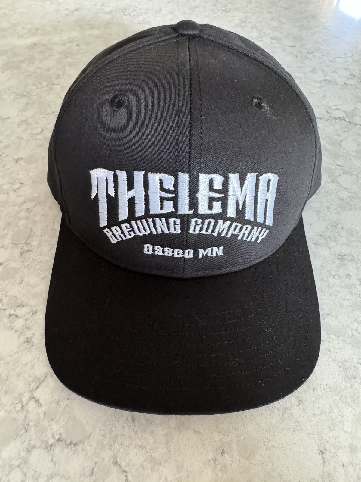 Thelema Brewing Company Osseo, MN HATS Last Items Rare Brewery