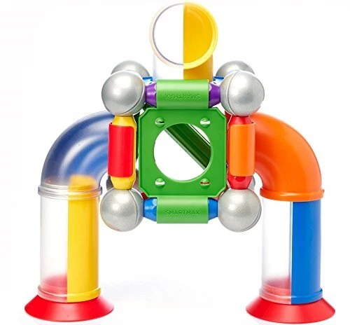 SmartMax Build & Roll 44-piece Magnetic STEM Building Set w/Case - Image 3 of 4