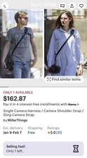 Handmade Leather Camera Strap