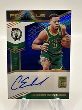 2019-20 Donruss Elite Pen Pals Blue /35 Carsen Edwards #PP-CEW Rookie Auto RC