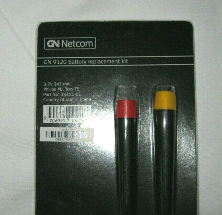 NEW Battery Replacement Kit for Jabra GN 9120 Wireless Headset GN Netcom OEM - Image 2 of 4